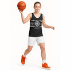 Aotearoa Atua Rehua Personalised Basketball Jersey Maori God Of Healing Taniko Motifs