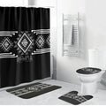 Aotearoa Atua Rehua Bathroom Set Maori God Of Healing Taniko Motifs