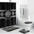 Aotearoa Atua Rehua Bathroom Set Maori God Of Healing Taniko Motifs
