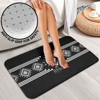 Aotearoa Atua Rehua Bathroom Set Maori God Of Healing Taniko Motifs