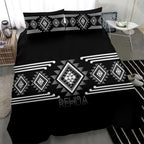 Aotearoa Atua Rehua Bedding Set Maori God Of Healing Taniko Motifs