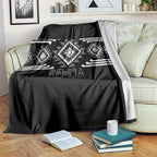 Aotearoa Atua Rehua Blanket Maori God Of Healing Taniko Motifs