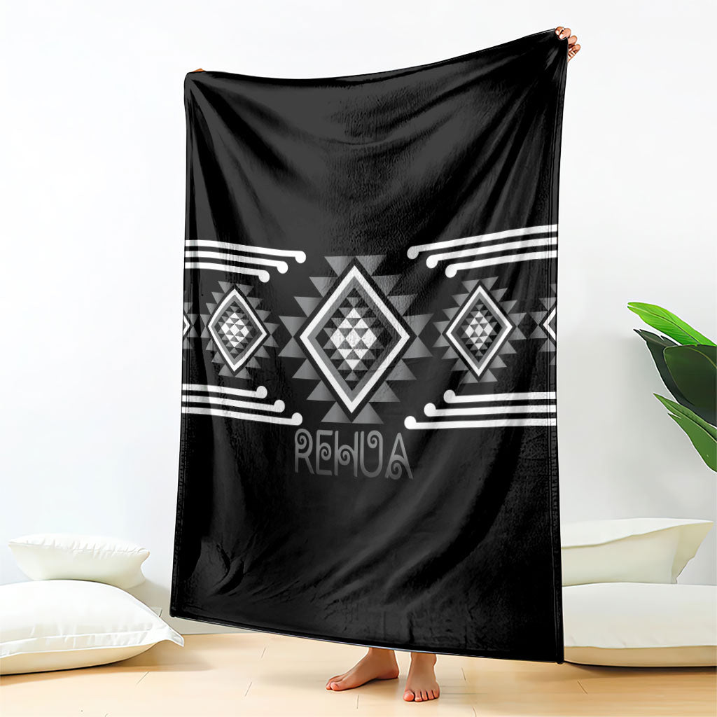 Aotearoa Atua Rehua Blanket Maori God Of Healing Taniko Motifs
