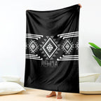 Aotearoa Atua Rehua Blanket Maori God Of Healing Taniko Motifs