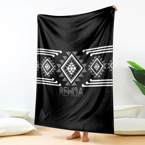 Aotearoa Atua Rehua Blanket Maori God Of Healing Taniko Motifs