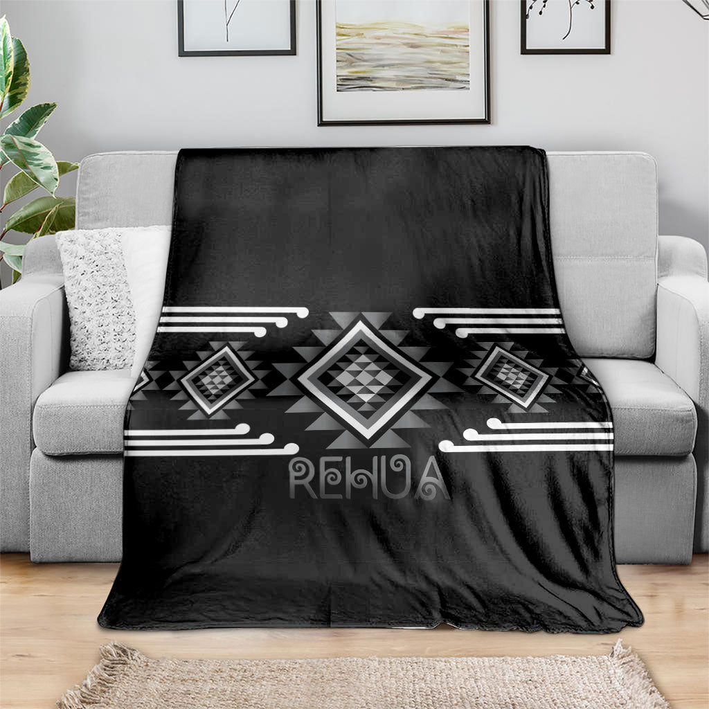 Aotearoa Atua Rehua Blanket Maori God Of Healing Taniko Motifs