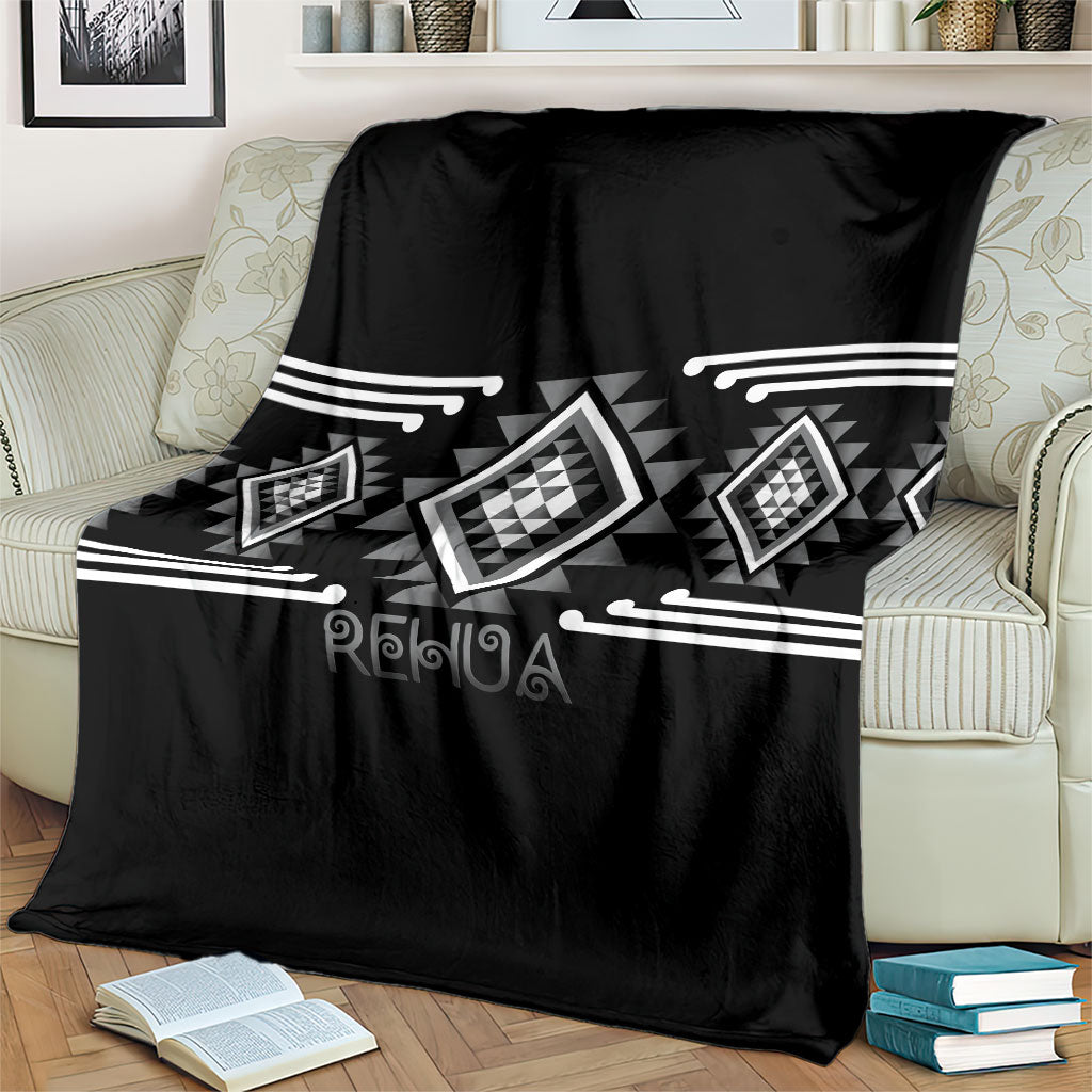 Aotearoa Atua Rehua Blanket Maori God Of Healing Taniko Motifs