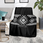 Aotearoa Atua Rehua Blanket Maori God Of Healing Taniko Motifs