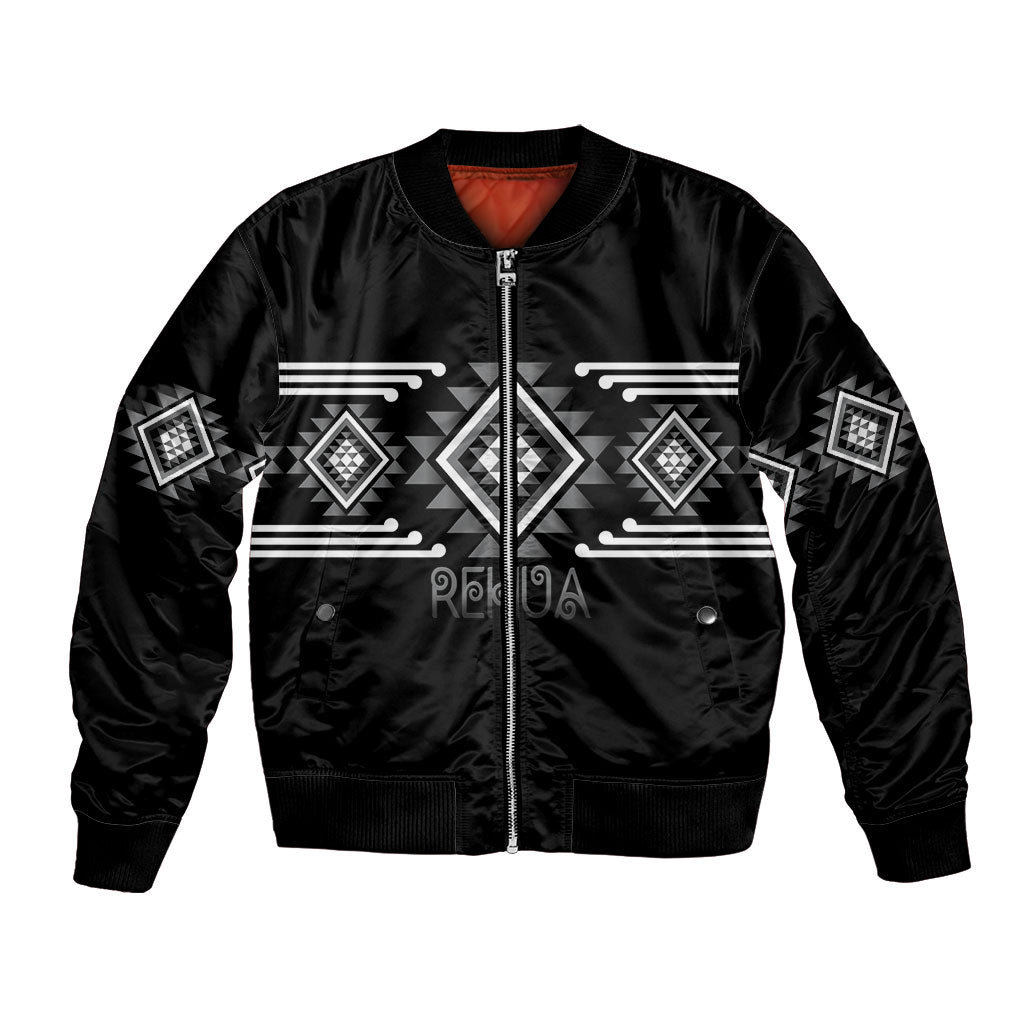 Aotearoa Atua Rehua Personalised Bomber Jacket Maori God Of Healing Taniko Motifs