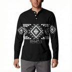 Aotearoa Atua Rehua Personalised Button Sweatshirt Maori God Of Healing Taniko Motifs
