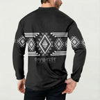 Aotearoa Atua Rehua Personalised Button Sweatshirt Maori God Of Healing Taniko Motifs