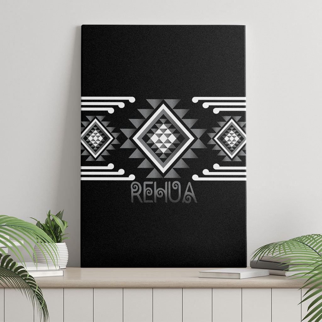 Aotearoa Atua Rehua Canvas Wall Art Maori God Of Healing Taniko Motifs
