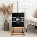 Aotearoa Atua Rehua Canvas Wall Art Maori God Of Healing Taniko Motifs