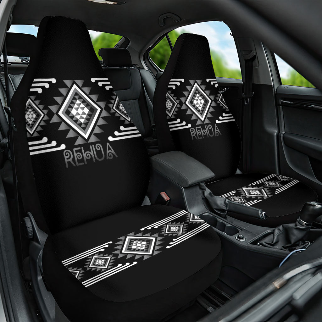 Aotearoa Atua Rehua Car Seat Cover Maori God Of Healing Taniko Motifs