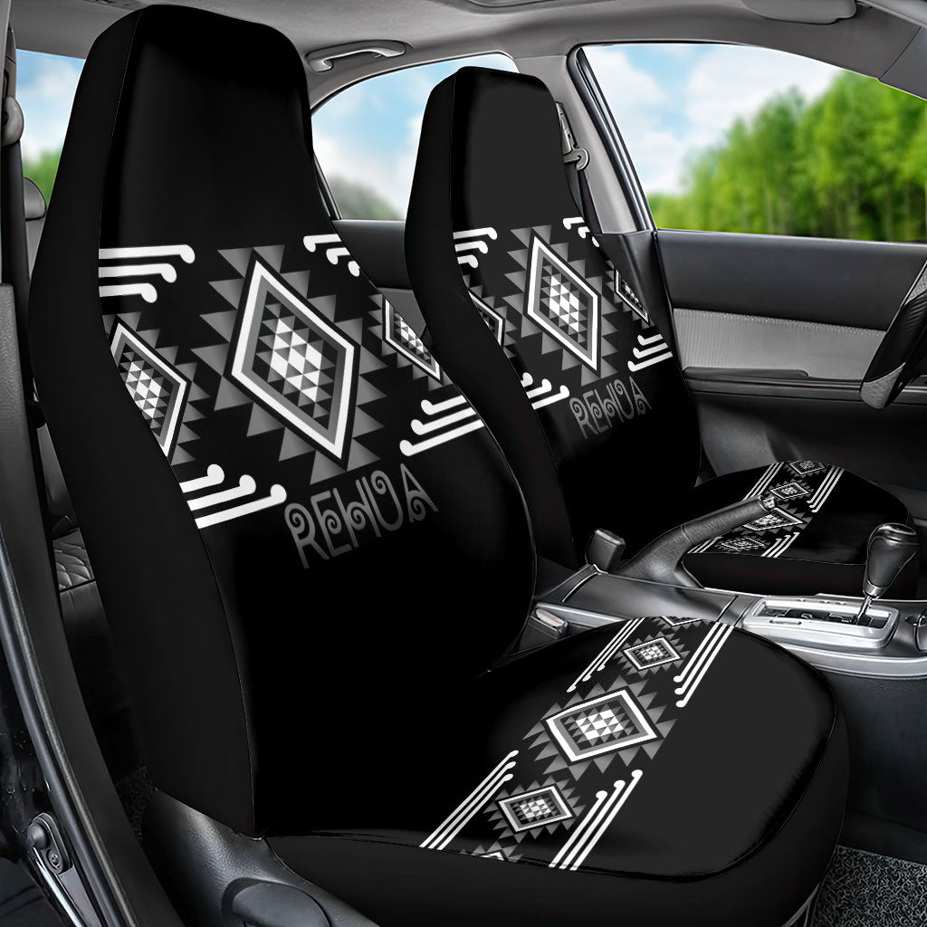 Aotearoa Atua Rehua Car Seat Cover Maori God Of Healing Taniko Motifs