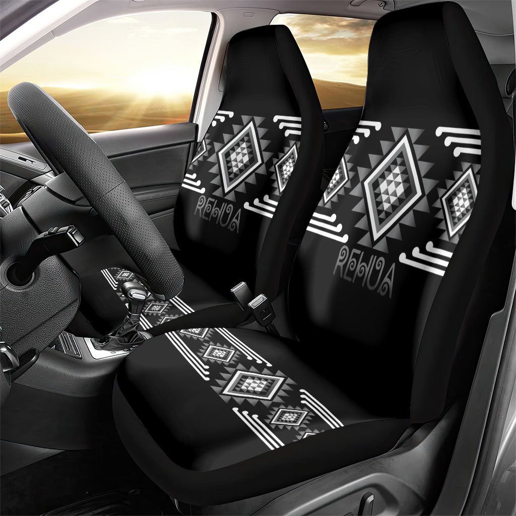 Aotearoa Atua Rehua Car Seat Cover Maori God Of Healing Taniko Motifs