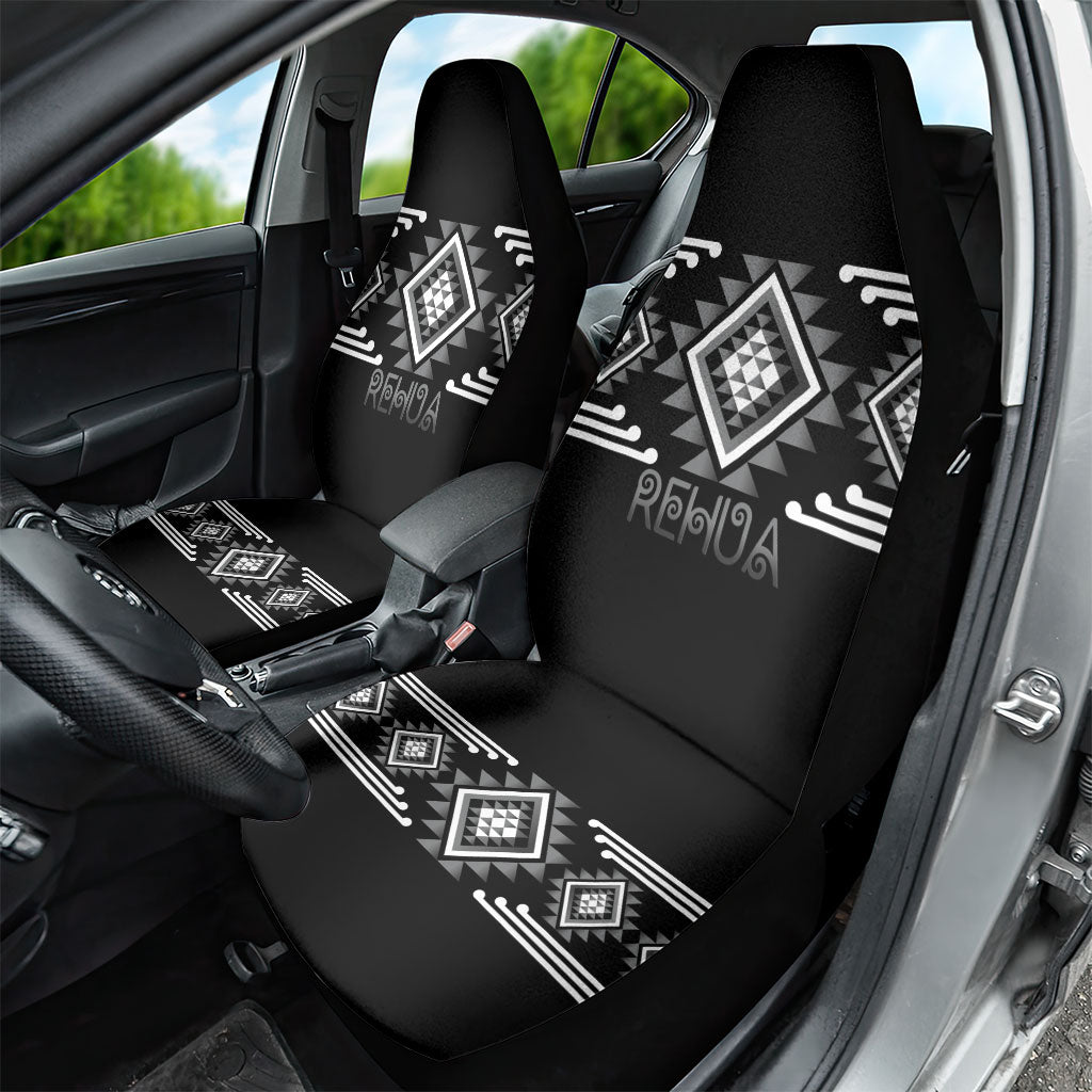 Aotearoa Atua Rehua Car Seat Cover Maori God Of Healing Taniko Motifs