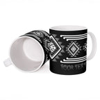Aotearoa Atua Rehua Personalised Ceramic Mug Maori God Of Healing Taniko Motifs