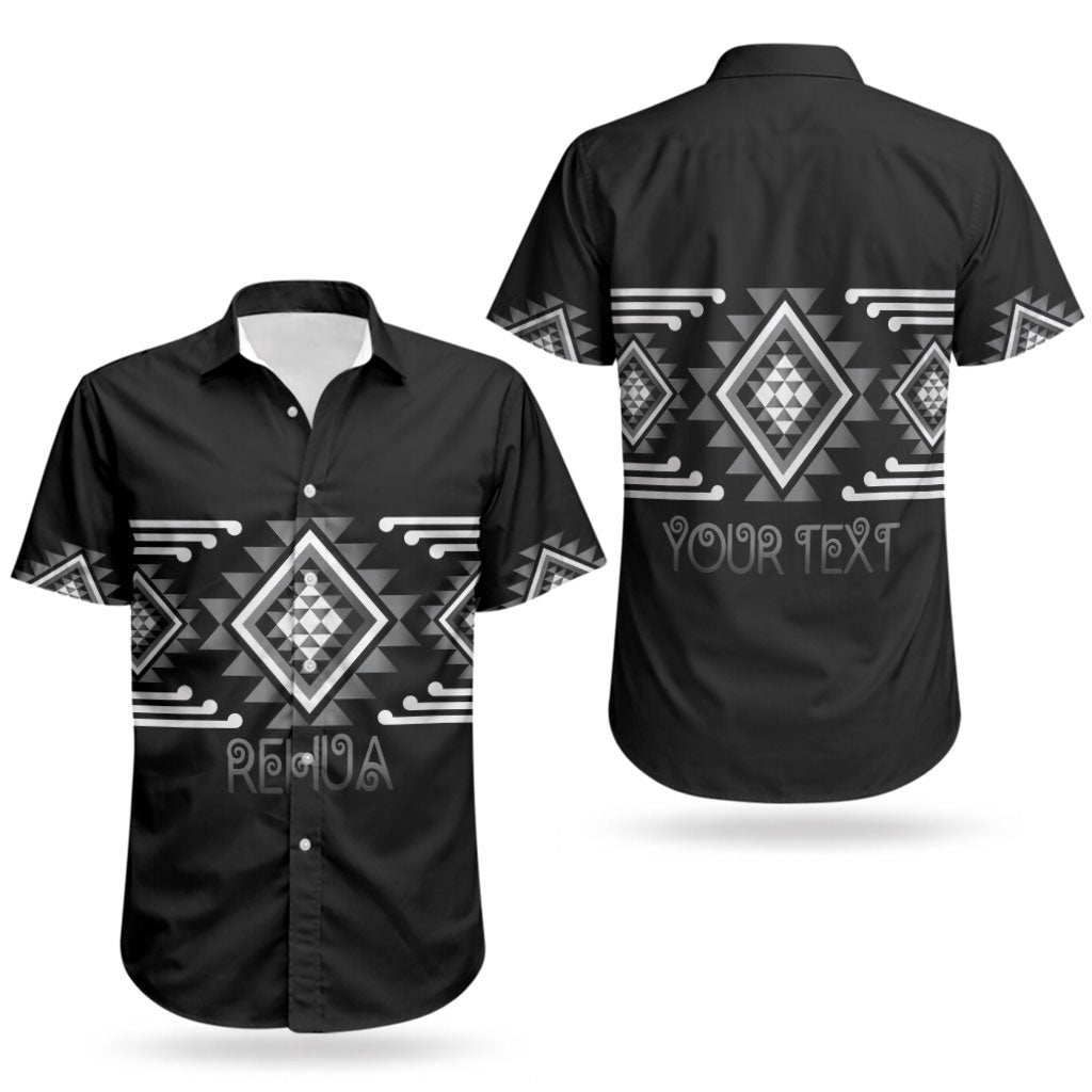 Aotearoa Atua Rehua Personalised Couples Matching Summer Maxi Dress and Hawaiian Shirt Maori God Of Healing Taniko Motifs