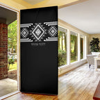 Aotearoa Atua Rehua Personalised Door Cover Maori God Of Healing Taniko Motifs