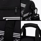 Aotearoa Atua Rehua Duffle Bag Maori God Of Healing Taniko Motifs