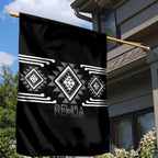 Aotearoa Atua Rehua Garden Flag Maori God Of Healing Taniko Motifs