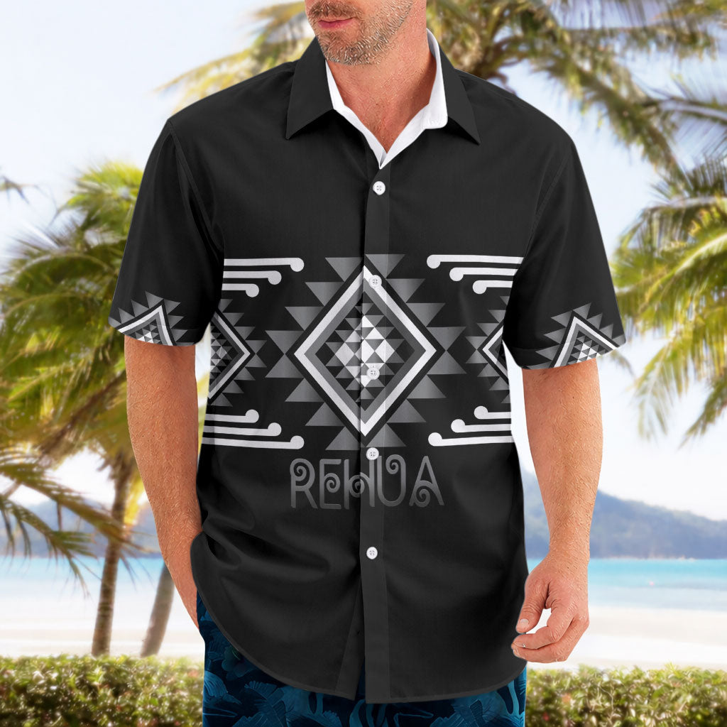 Aotearoa Atua Rehua Personalised Hawaiian Shirt Maori God Of Healing Taniko Motifs