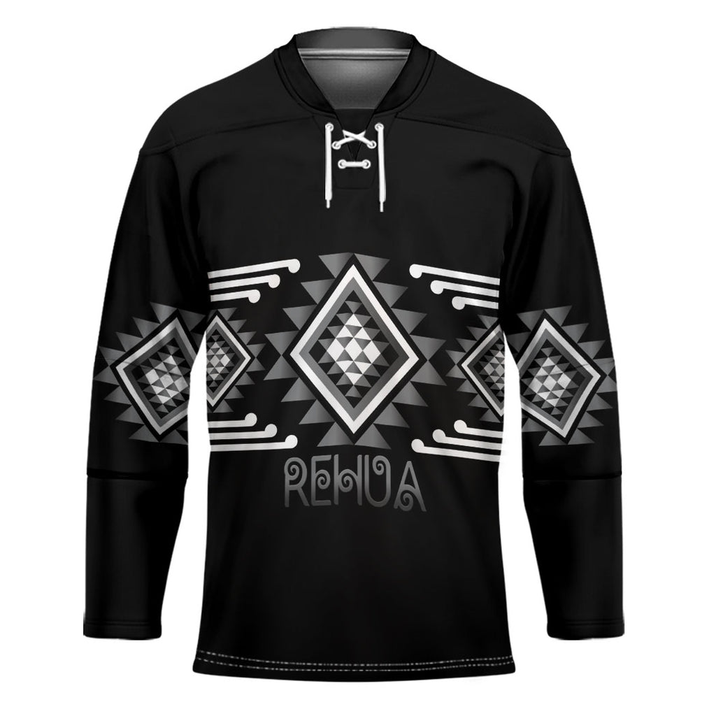 Aotearoa Atua Rehua Personalised Hockey Jersey Maori God Of Healing Taniko Motifs