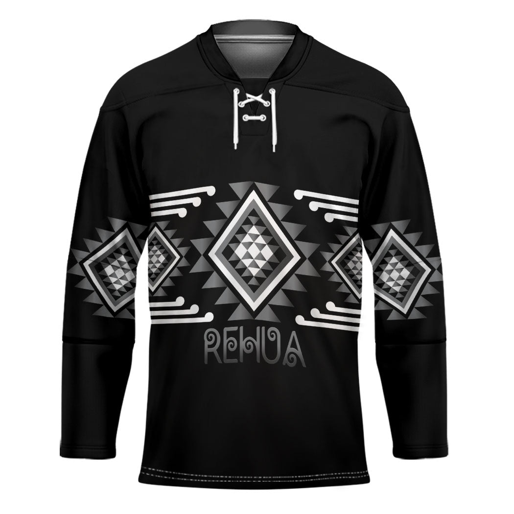 Aotearoa Atua Rehua Personalised Hockey Jersey Maori God Of Healing Taniko Motifs