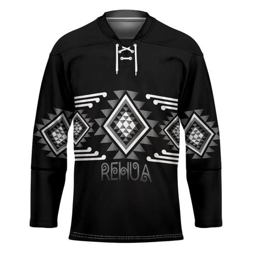 Aotearoa Atua Rehua Personalised Hockey Jersey Maori God Of Healing Taniko Motifs