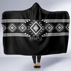 Aotearoa Atua Rehua Hooded Blanket Maori God Of Healing Taniko Motifs