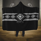 Aotearoa Atua Rehua Hooded Blanket Maori God Of Healing Taniko Motifs