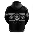 Aotearoa Atua Rehua Personalised Hoodie Maori God Of Healing Taniko Motifs