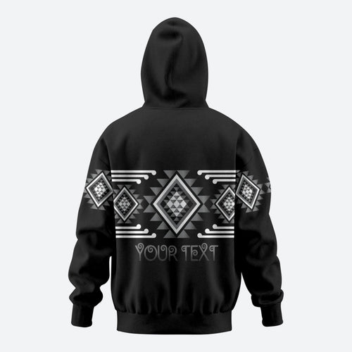 Aotearoa Atua Rehua Personalised Hoodie Maori God Of Healing Taniko Motifs