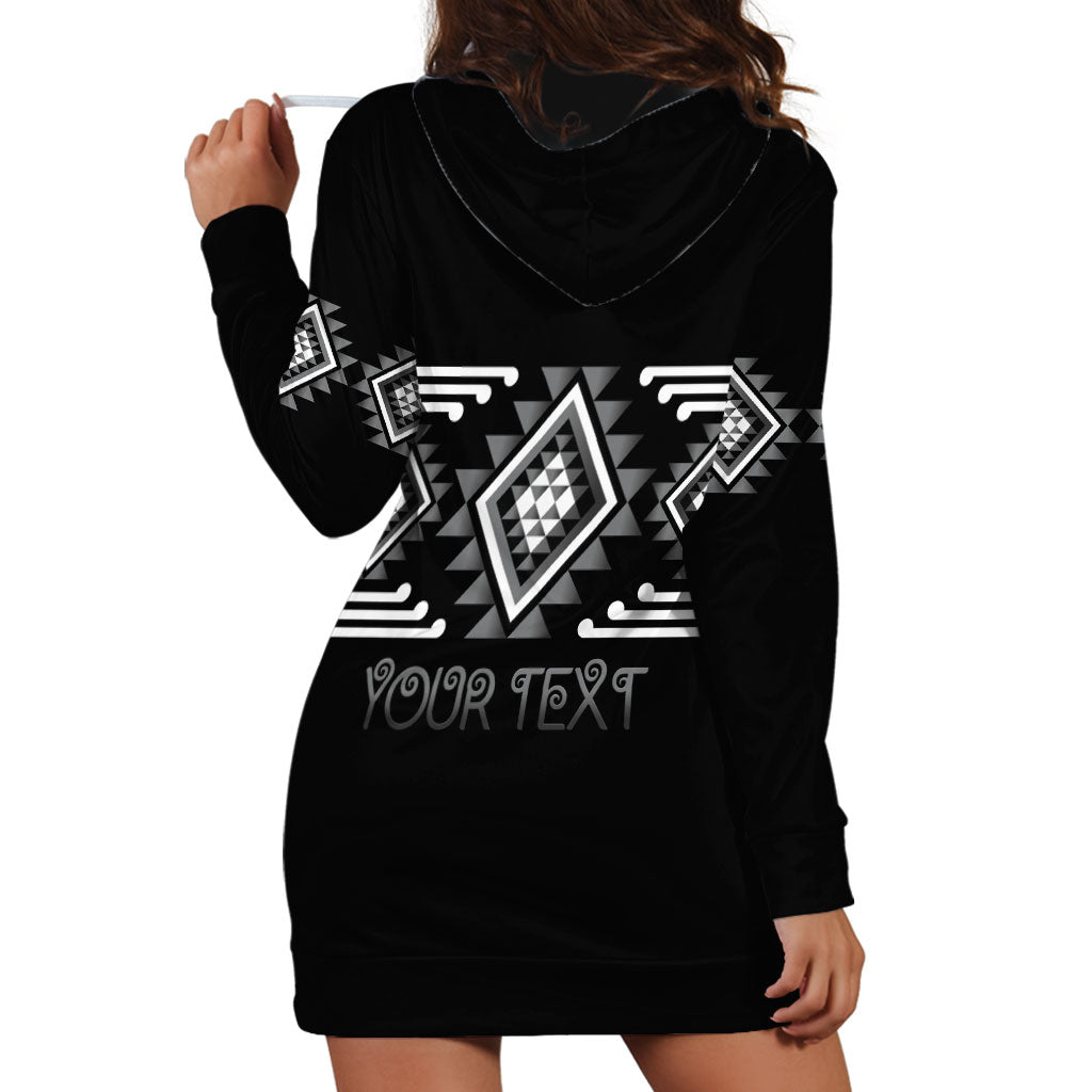 Aotearoa Atua Rehua Personalised Hoodie Dress Maori God Of Healing Taniko Motifs