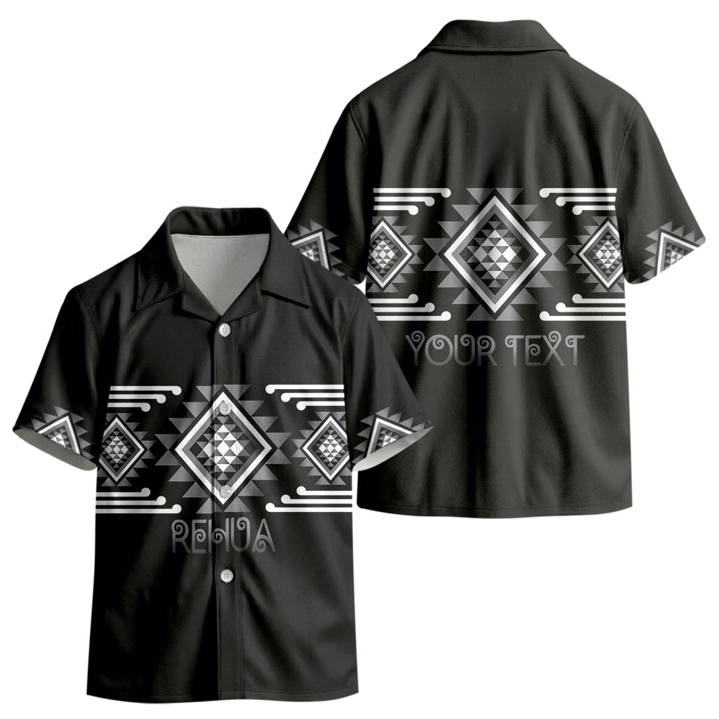 Aotearoa Atua Rehua Personalised Kid Hawaiian Shirt Maori God Of Healing Taniko Motifs