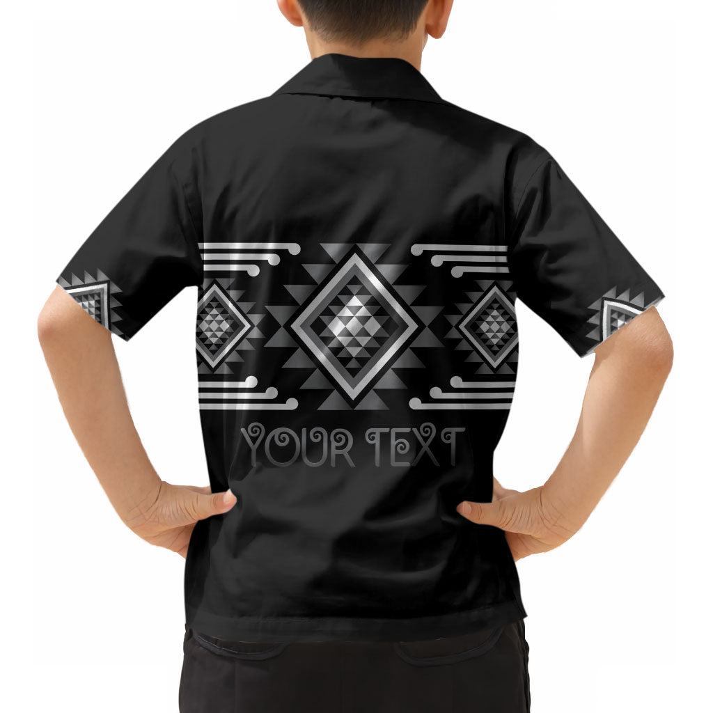 Aotearoa Atua Rehua Personalised Kid Hawaiian Shirt Maori God Of Healing Taniko Motifs