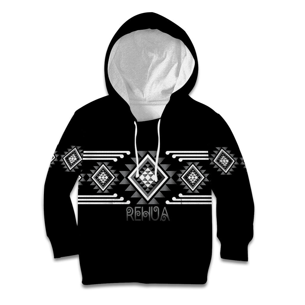 Aotearoa Atua Rehua Personalised Kid Hoodie Maori God Of Healing Taniko Motifs