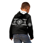 Aotearoa Atua Rehua Personalised Kid Hoodie Maori God Of Healing Taniko Motifs