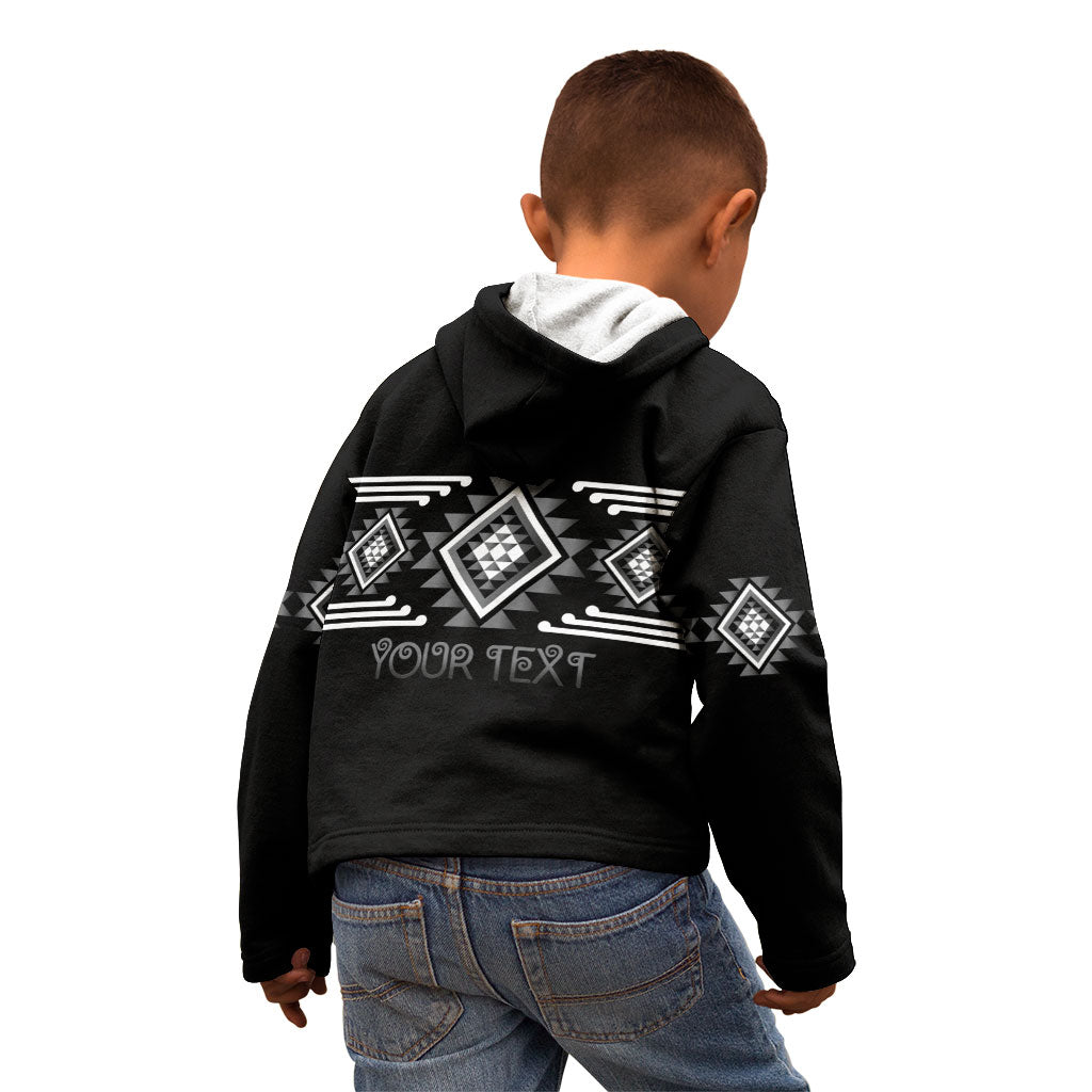 Aotearoa Atua Rehua Personalised Kid Hoodie Maori God Of Healing Taniko Motifs