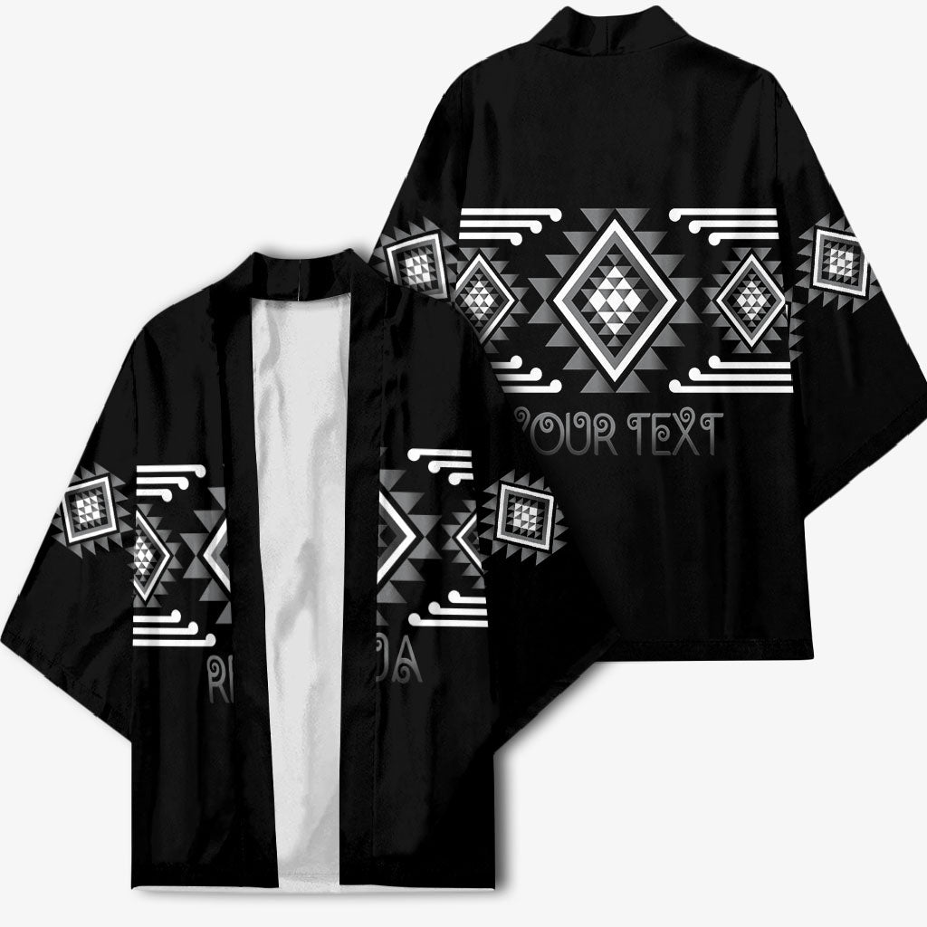 Aotearoa Atua Rehua Personalised Kimono Maori God Of Healing Taniko Motifs