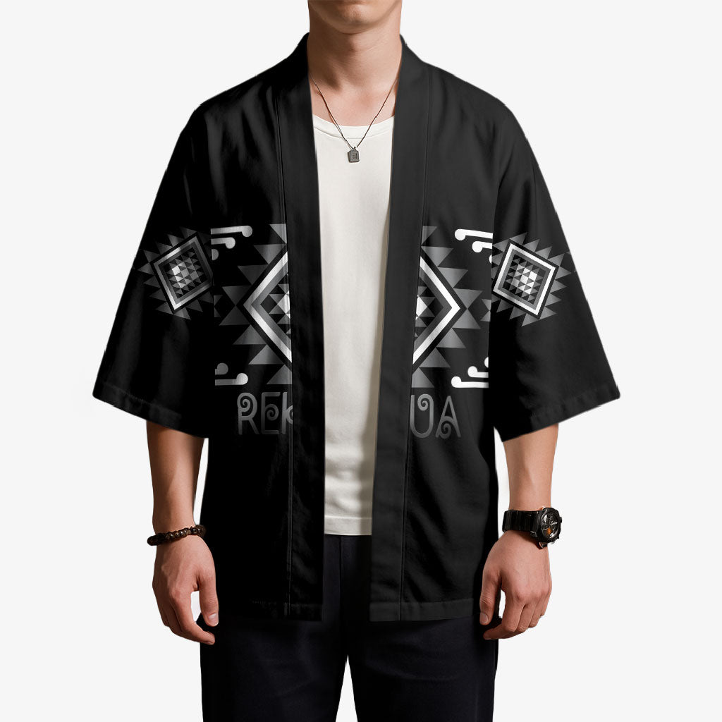 Aotearoa Atua Rehua Personalised Kimono Maori God Of Healing Taniko Motifs