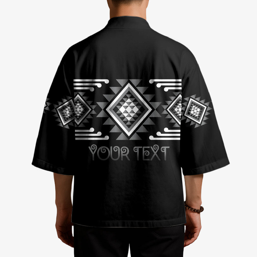 Aotearoa Atua Rehua Personalised Kimono Maori God Of Healing Taniko Motifs