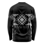 Aotearoa Atua Rehua Personalised Long Sleeve Shirt Maori God Of Healing Taniko Motifs