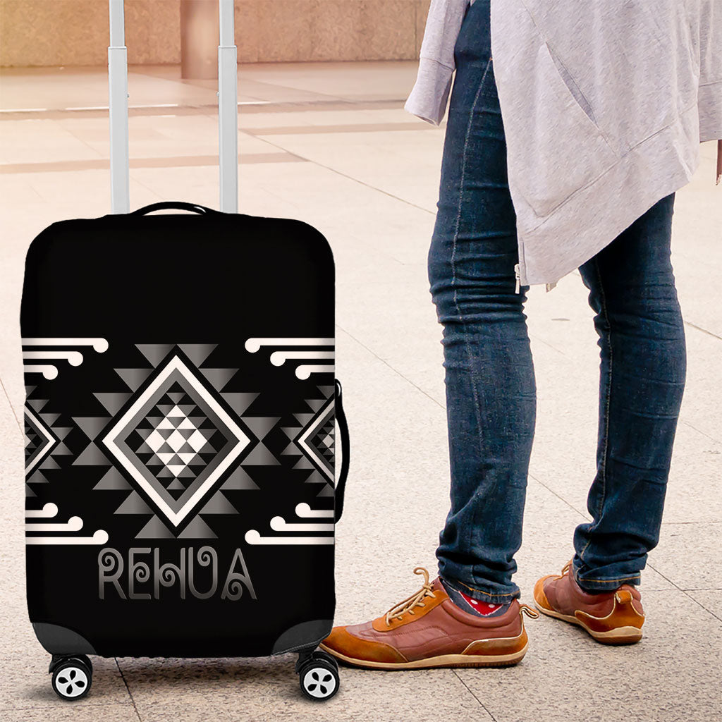 Aotearoa Atua Rehua Luggage Cover Maori God Of Healing Taniko Motifs