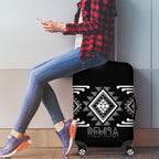 Aotearoa Atua Rehua Luggage Cover Maori God Of Healing Taniko Motifs