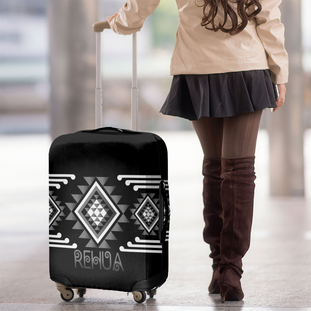 Aotearoa Atua Rehua Luggage Cover Maori God Of Healing Taniko Motifs