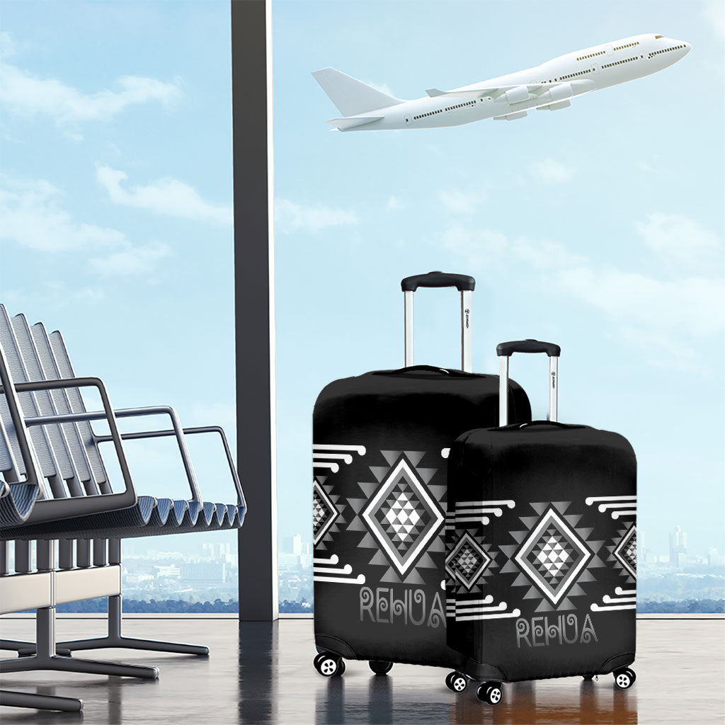 Aotearoa Atua Rehua Luggage Cover Maori God Of Healing Taniko Motifs
