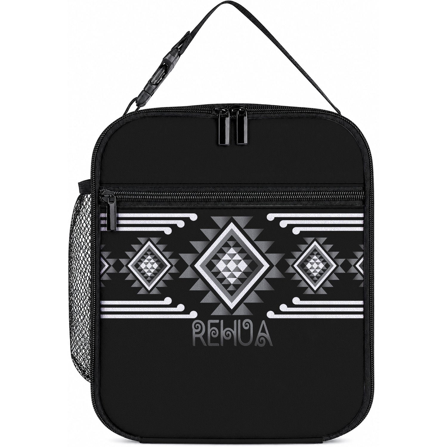 Aotearoa Atua Rehua Lunch Bag Maori God Of Healing Taniko Motifs