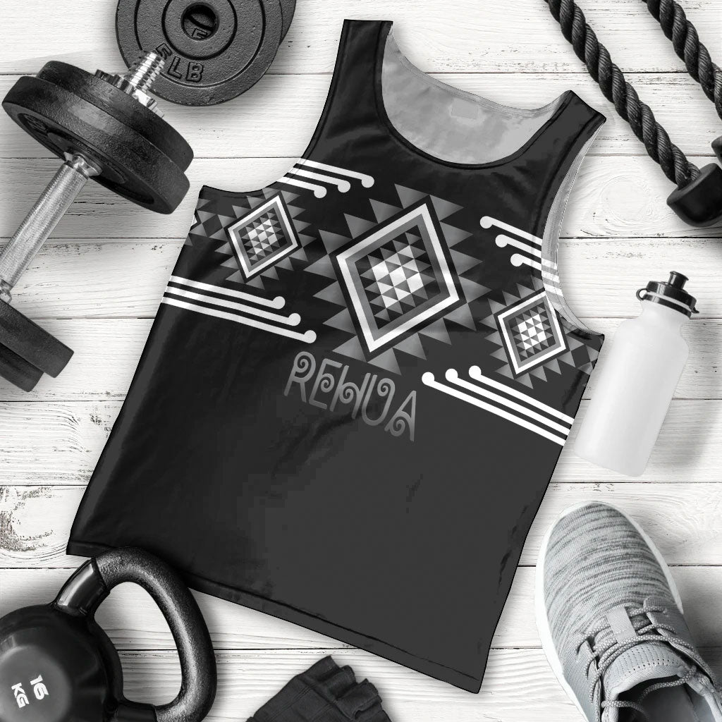 Aotearoa Atua Rehua Personalised Men Tank Top Maori God Of Healing Taniko Motifs